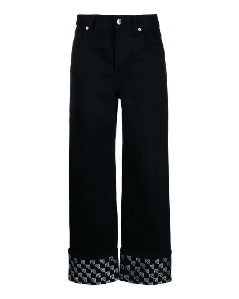 Alexander Wang Bootcut Jeans - Schwarz Schwarz
