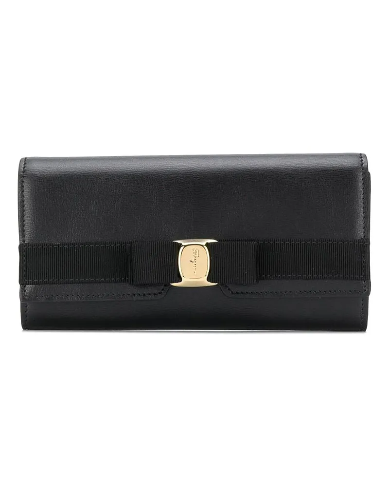 Ferragamo Portemonnaie - Schwarz Schwarz