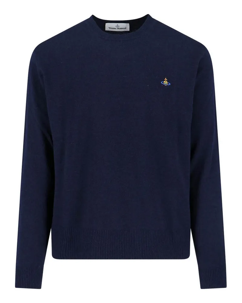 Vivienne Westwood Rundhalspullover - Blau Blau