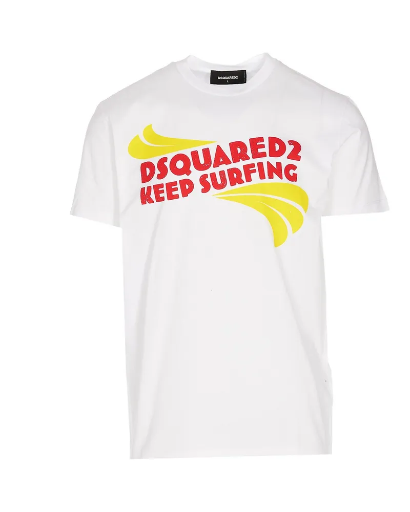 Dsquared2 T-Shirt - Weiß Weiß