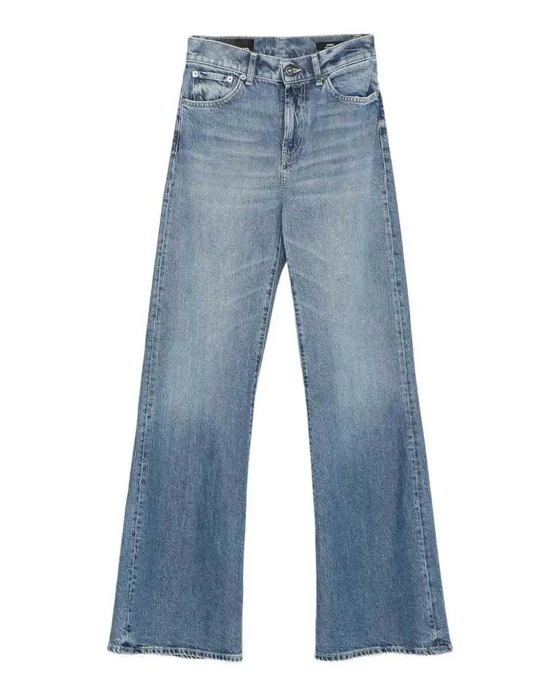 Dondup Straight Leg Jeans - Blau Blau