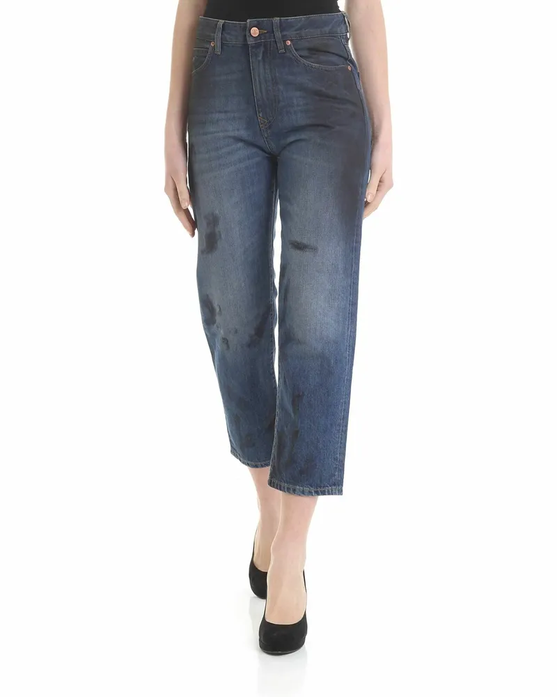 Vivienne Westwood Straight Leg Jeans - Blau Blau