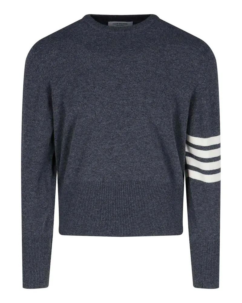 Thom Browne U-Boot-Pullover - Grau Grau