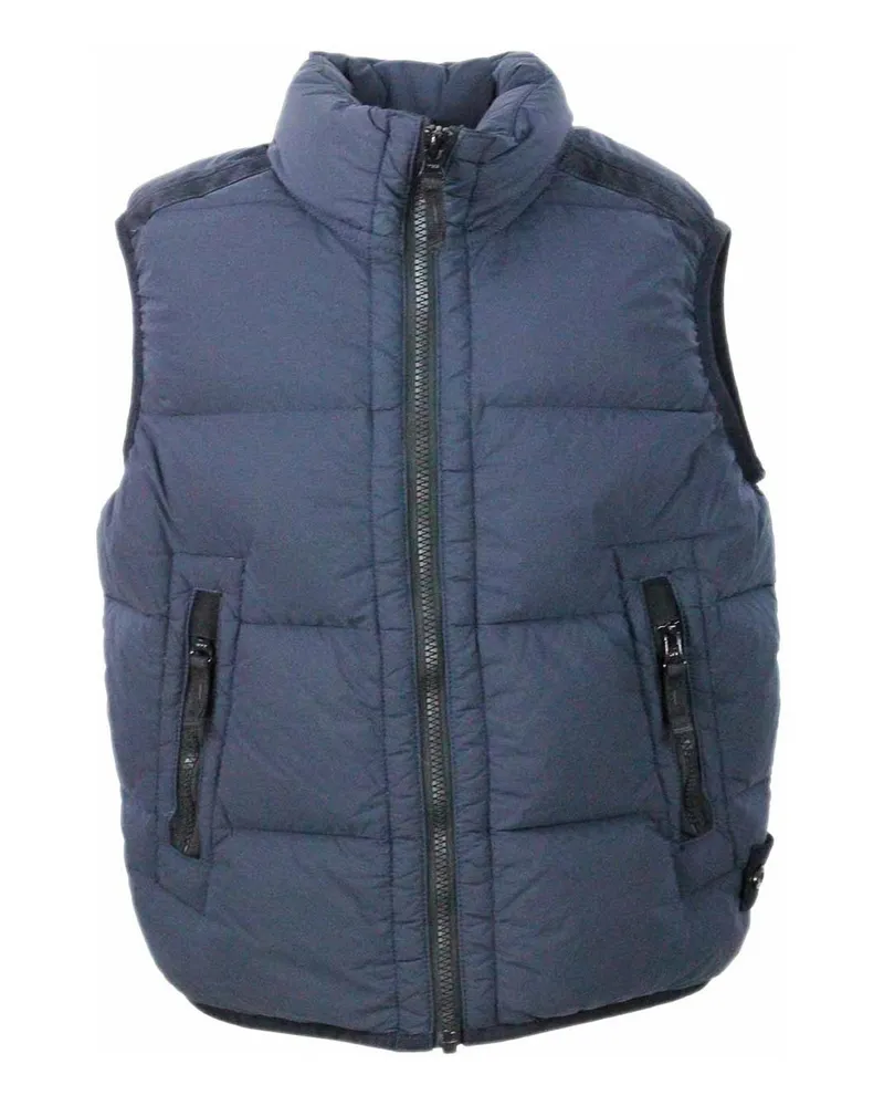 Stone Island Kurzer Mantel - Blau Blau
