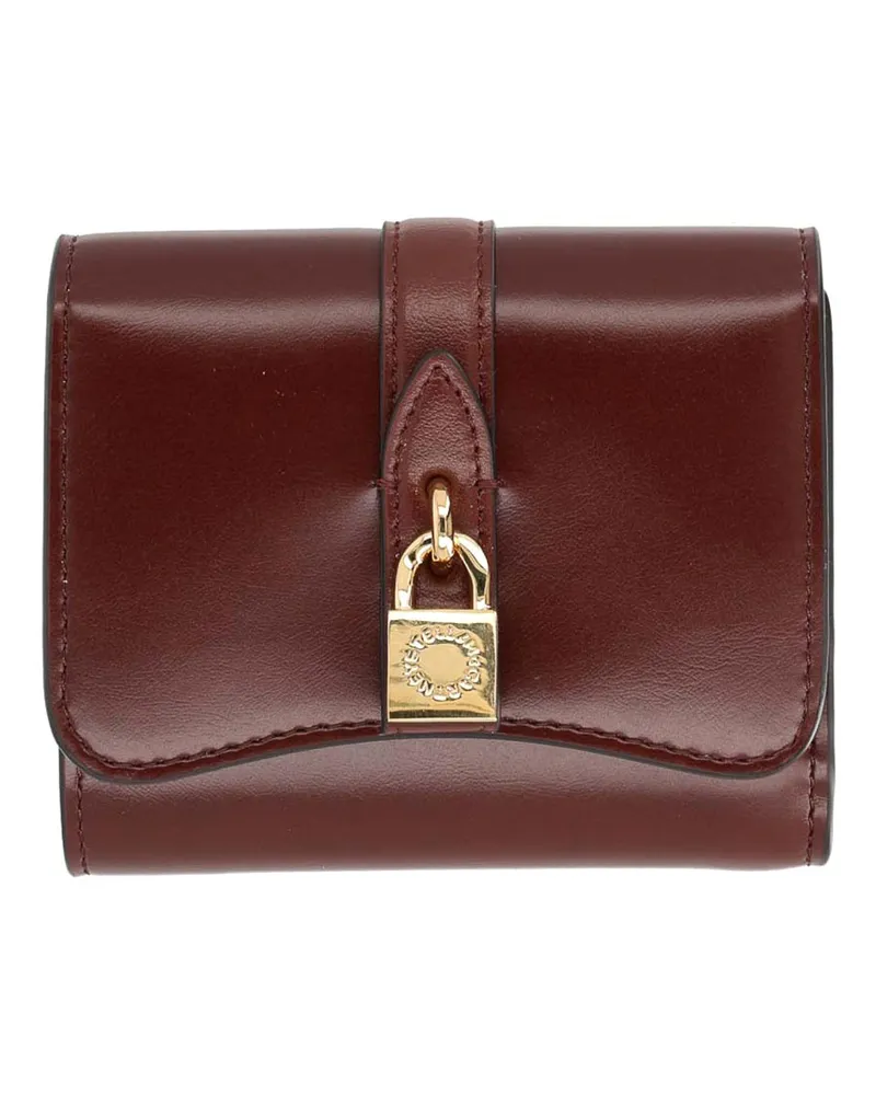 Stella McCartney Portemonnaie - Dunkelrot Dunkelrot