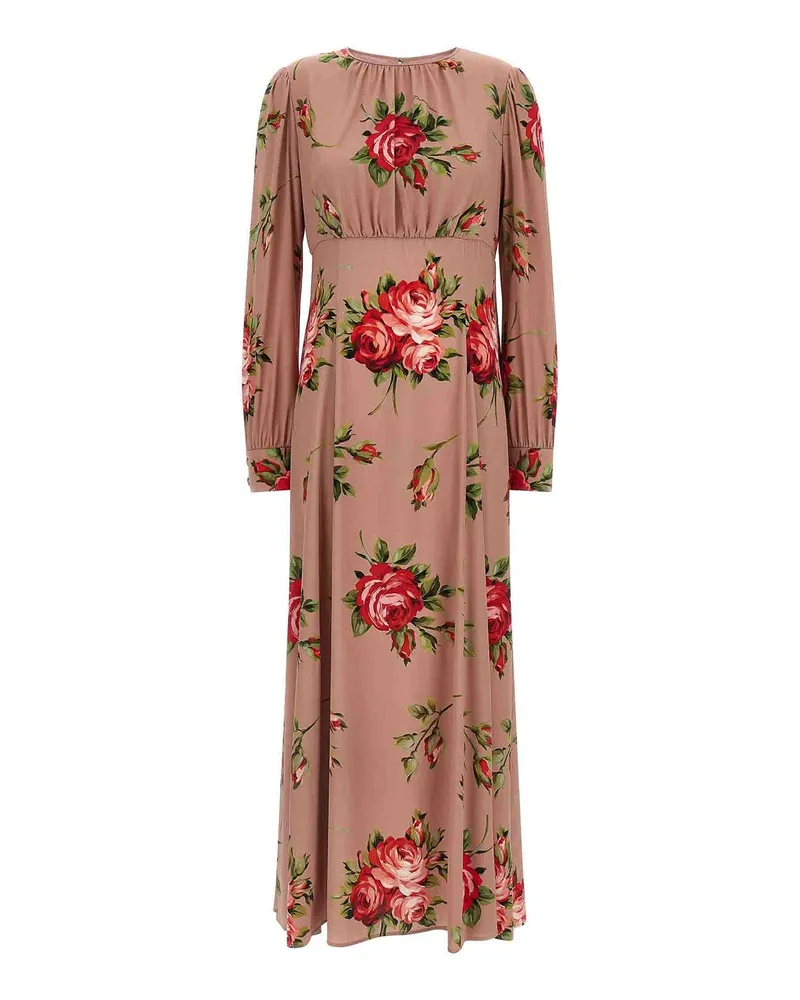 Dolce & Gabbana Rundhalspullover - Nude Nude