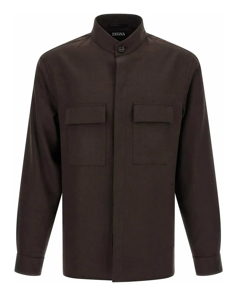 Ermenegildo Zegna Bluse - Braun Braun