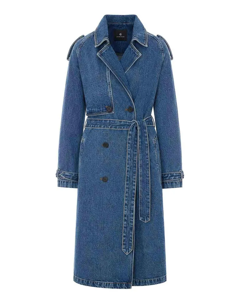 Anine Bing Trenchcoat - Blau Blau