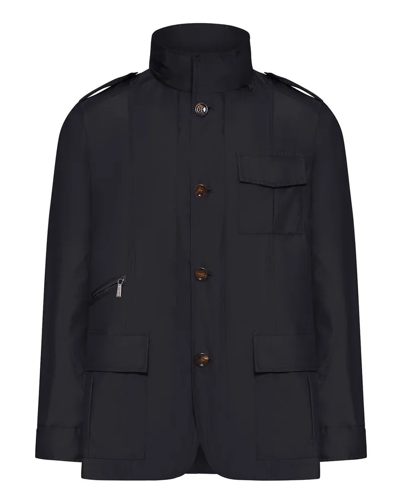 MOORER Casualjacke - Blau Blau