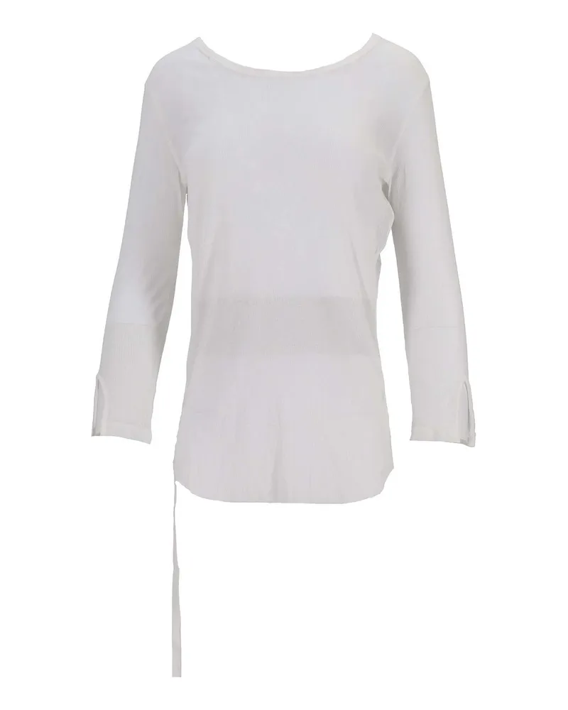 Ann Demeulemeester T-Shirt - Weiß Weiß