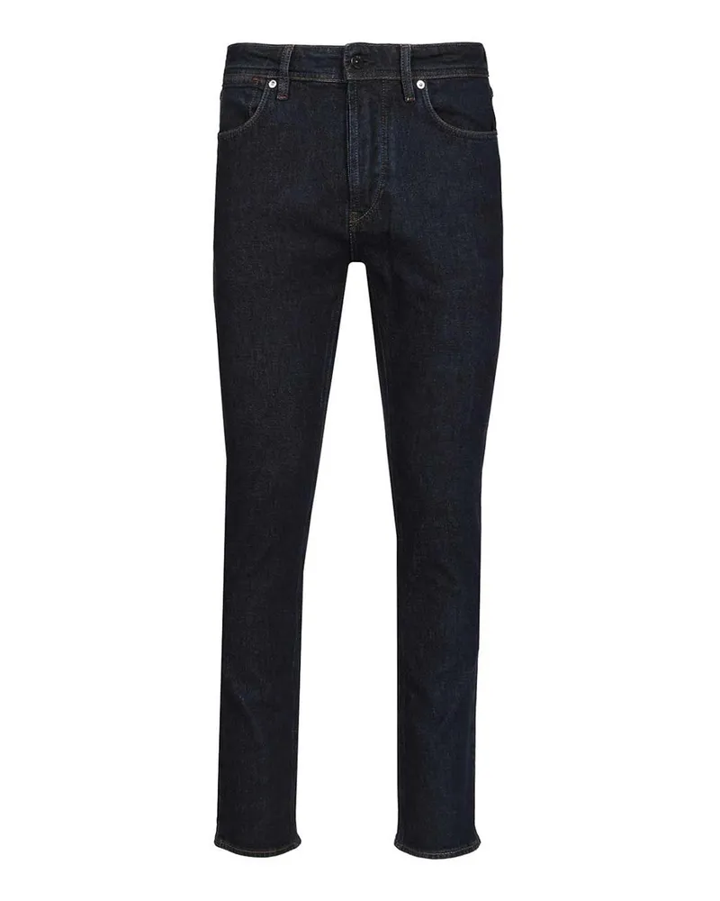 Stone Island Straight Leg Jeans - Blau Blau