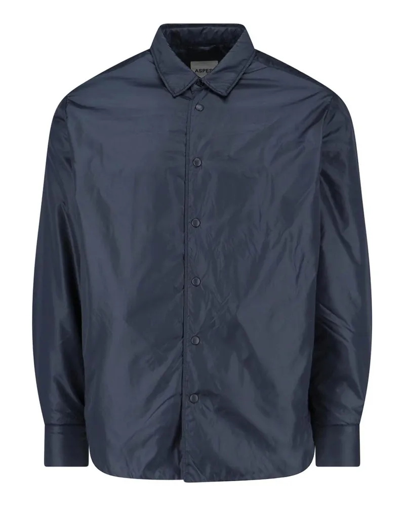 ASPESI Hemd - Blau Blau