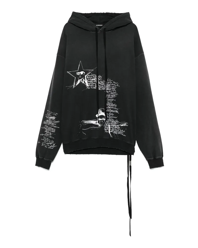 Ann Demeulemeester Sweatshirt - Schwarz Schwarz