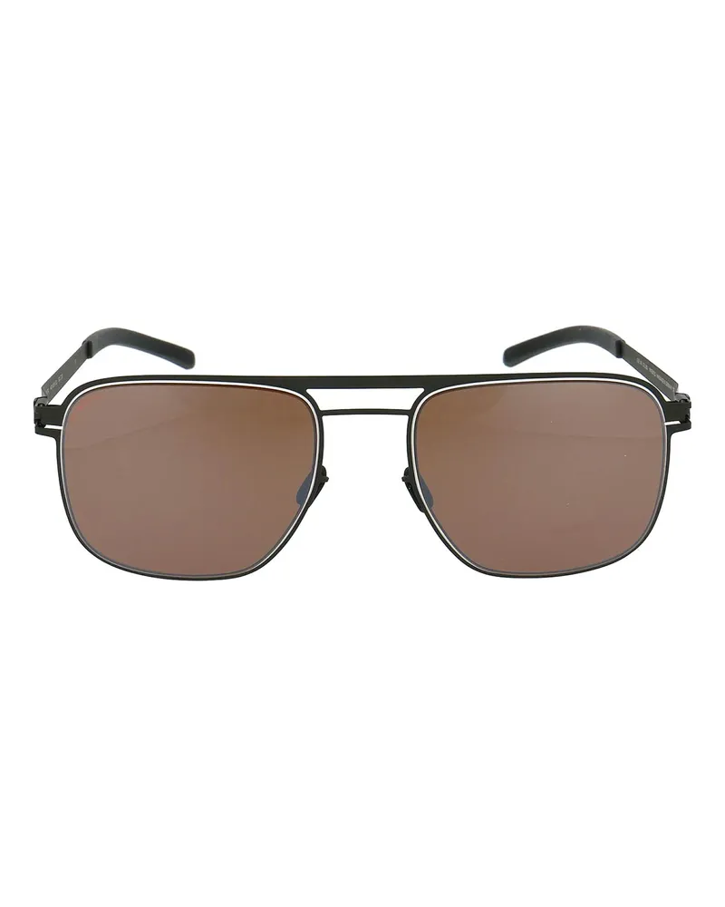 Mykita Sonnenbrille - Schwarz Schwarz