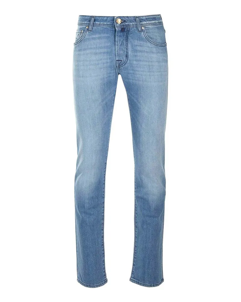 Jacob Cohën Bootcut Jeans - Hellblau Hellblau