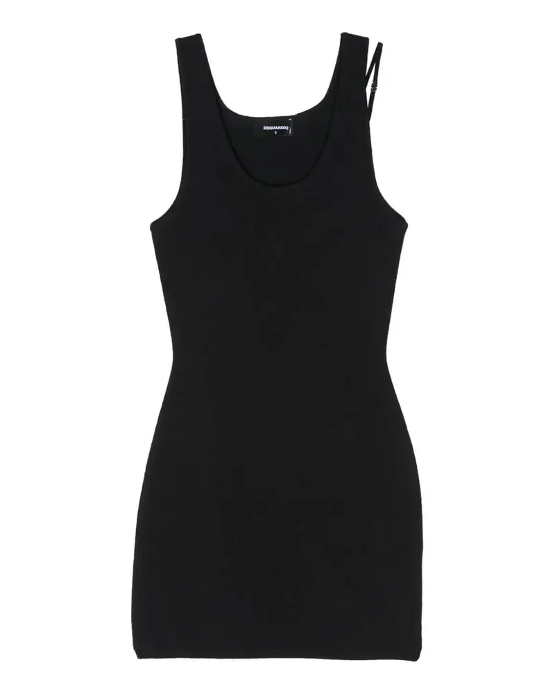 Dsquared2 Rundhalspullover - Schwarz Schwarz