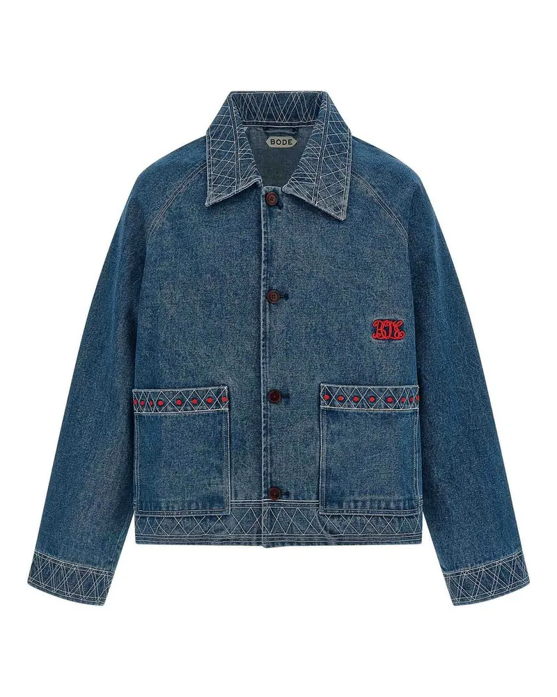 BODE Hemd - Blau Blau