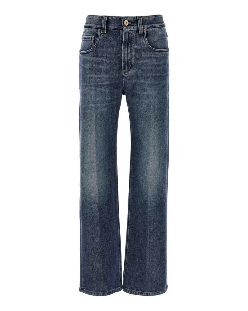 Brunello Cucinelli Bootcut Jeans - Blau Blau