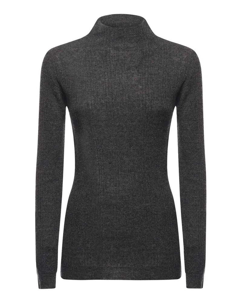 Pinko Rollkragenpullover - Grau Grau