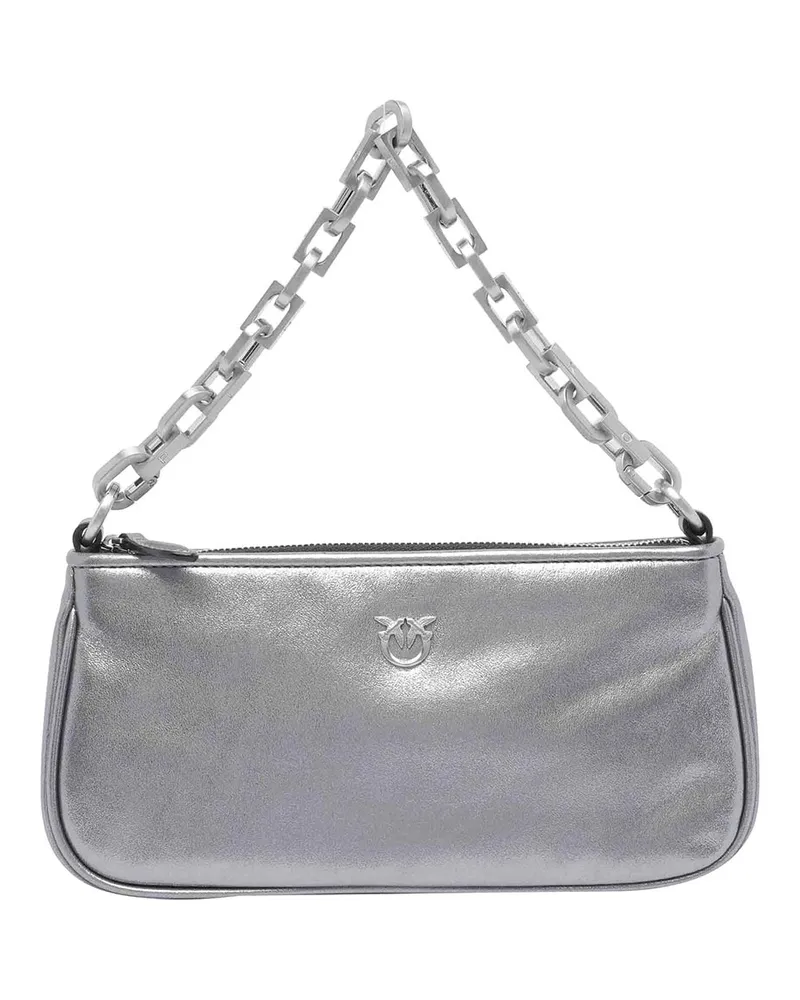 Pinko Umhängetasche - Silber Silber