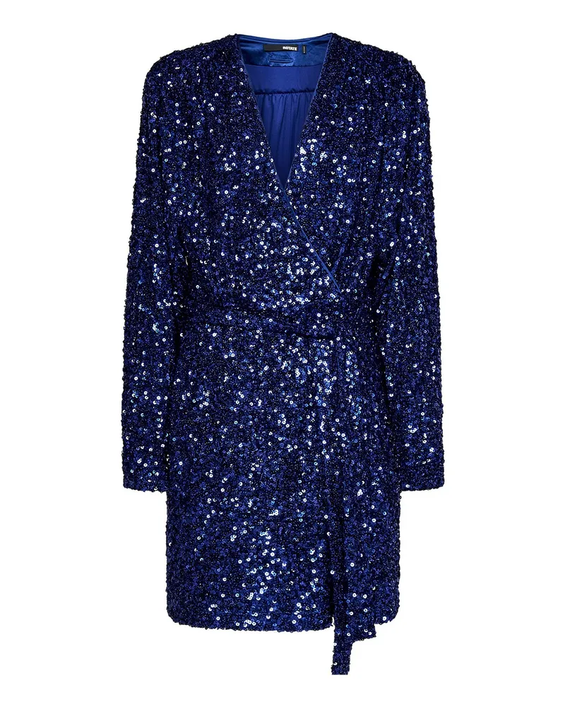 ROTATE Birger Christensen Cocktailkleid - Blau Blau