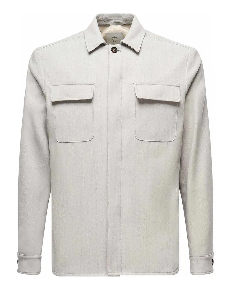 Eleventy Casualjacke - Grau Grau