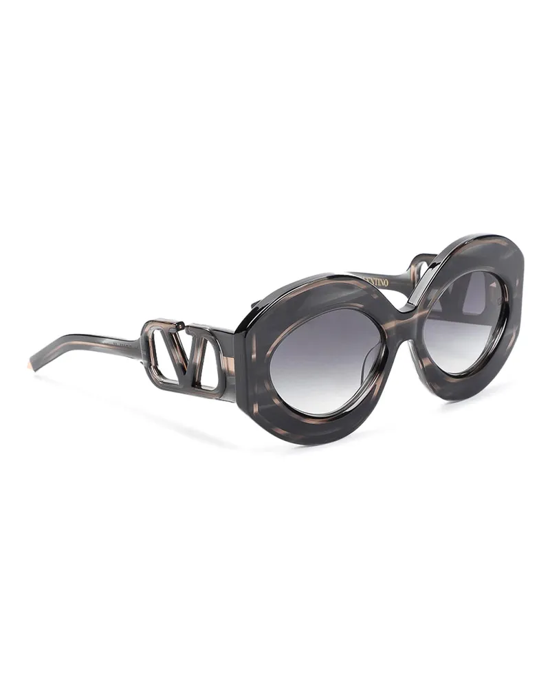 Valentino Garavani Sonnenbrille - Schwarz Schwarz