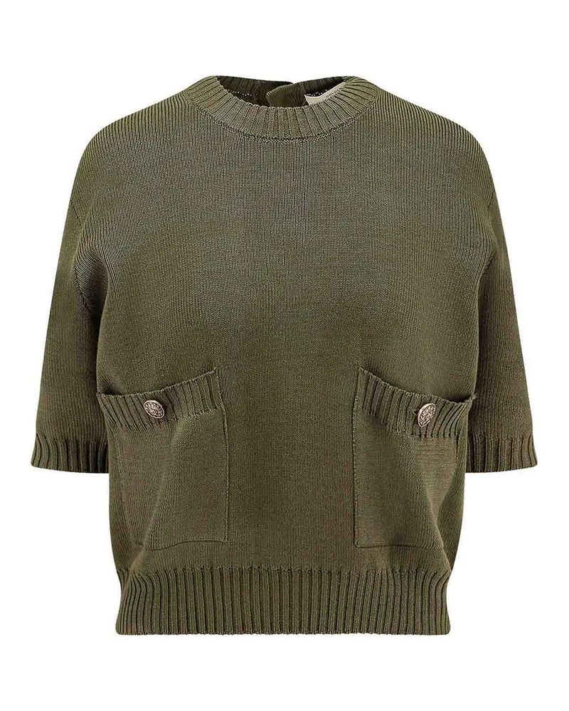 Golden Goose U-Boot-Pullover - Dunkelgrün Dunkelgrün