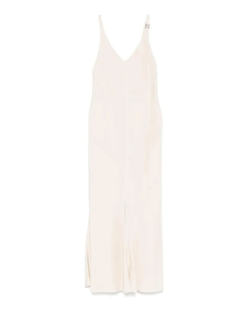 SPORTMAX Knielanges Kleid - Weiß Weiß