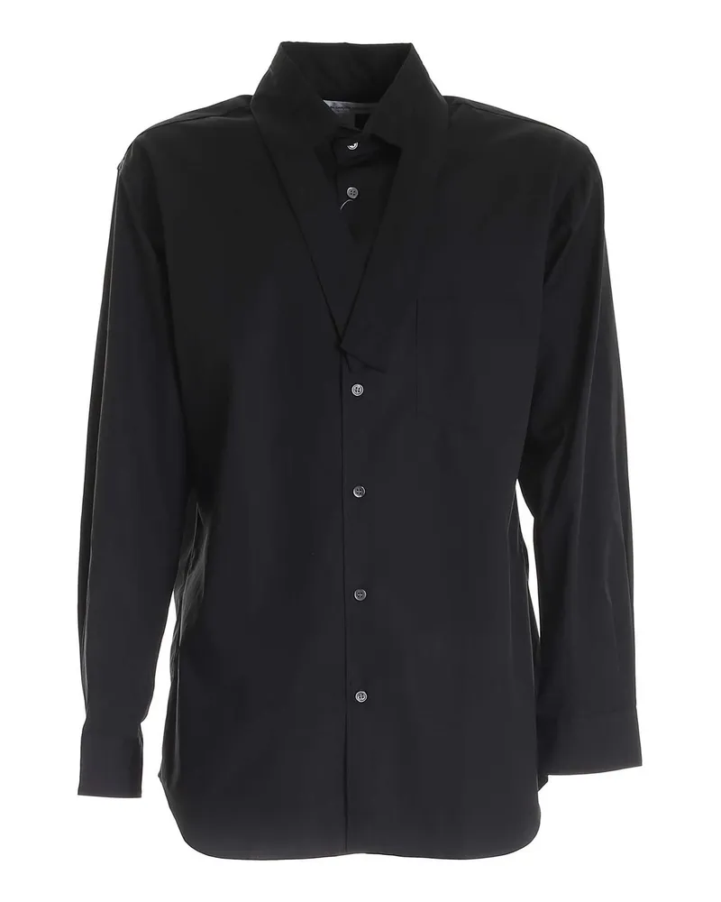 Comme des Garçons Hemd - Schwarz Schwarz