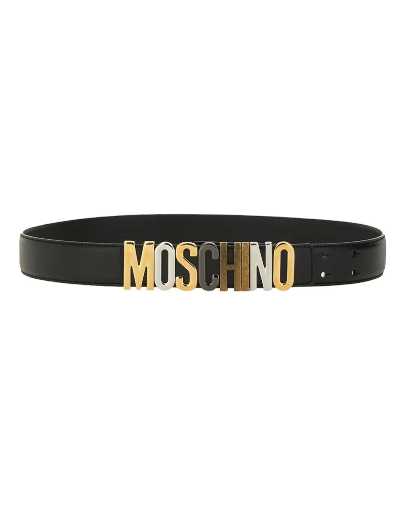 Moschino Gürtel - Schwarz Schwarz