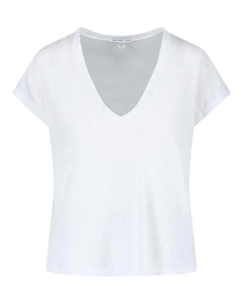 James Perse T-Shirt - Weiß Weiß