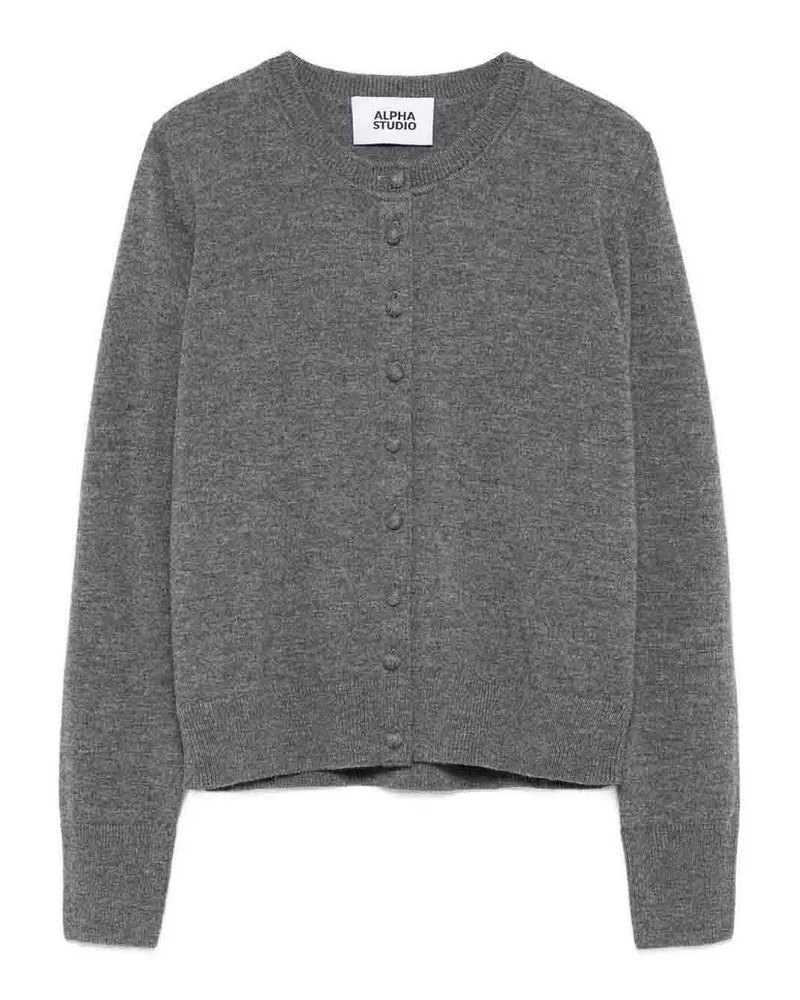 Alpha Studio Cardigan - Grau Grau