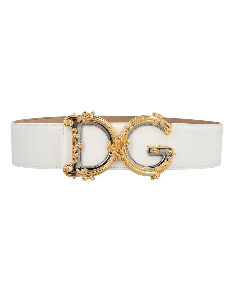 Dolce & Gabbana Gürtel - Weiß Weiß