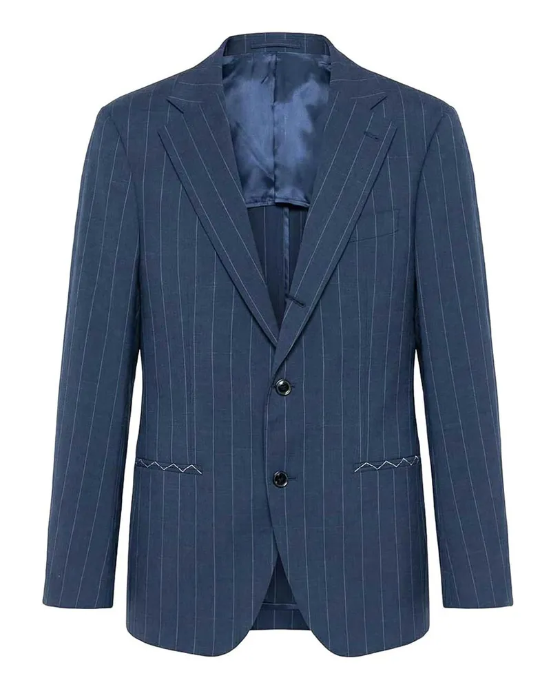 Luigi Bianchi Mantova Sweatshirt - Blau Blau