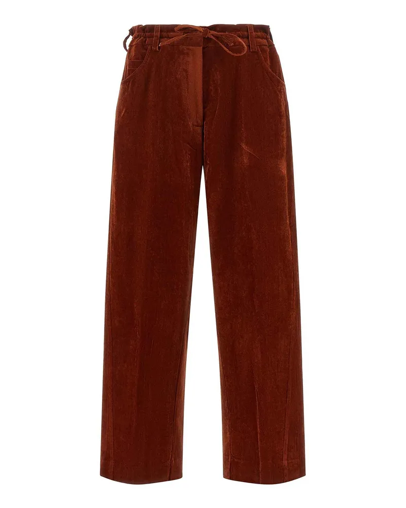 NUDE Casual Hose - Rot Rot