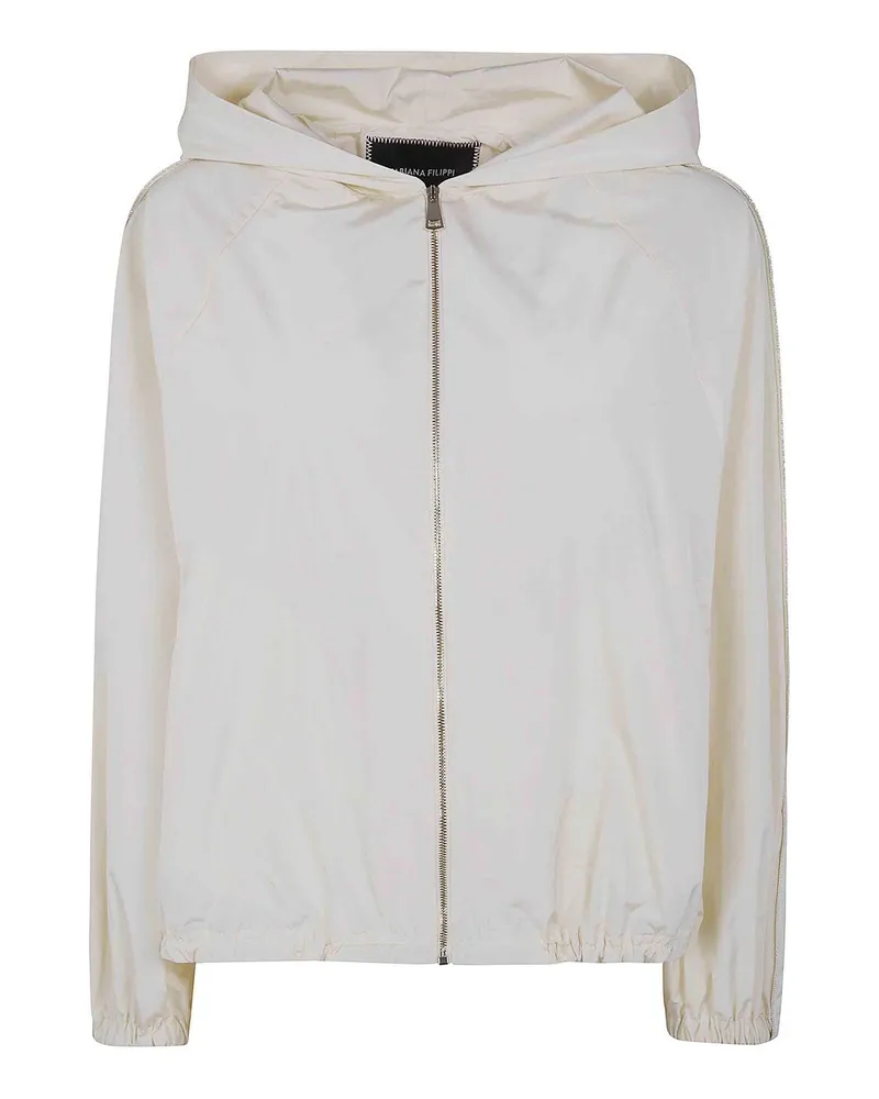 Fabiana Filippi Bomberjacke - Weiß Weiß