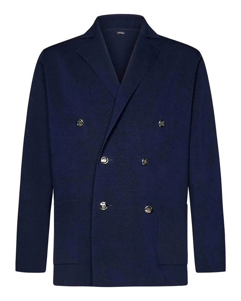 Kiton Blazer - Blau Blau