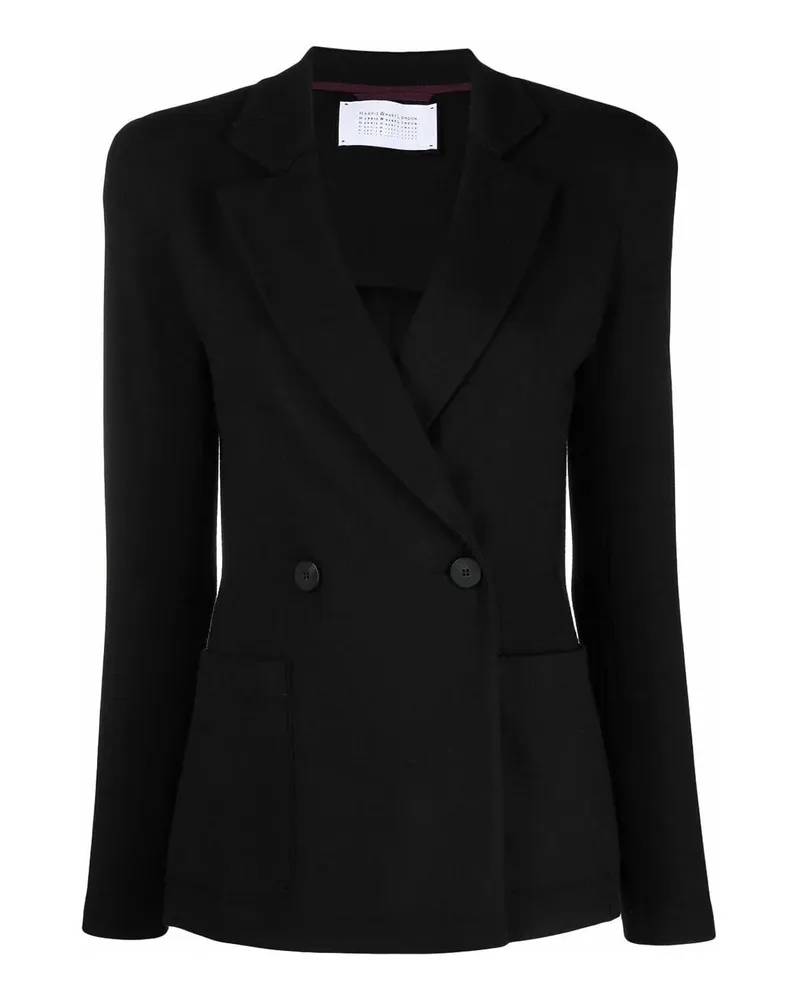 Harris Wharf London Blazer - Schwarz Schwarz