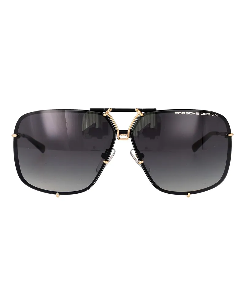 Porsche Design Sonnenbrille - Schwarz Schwarz