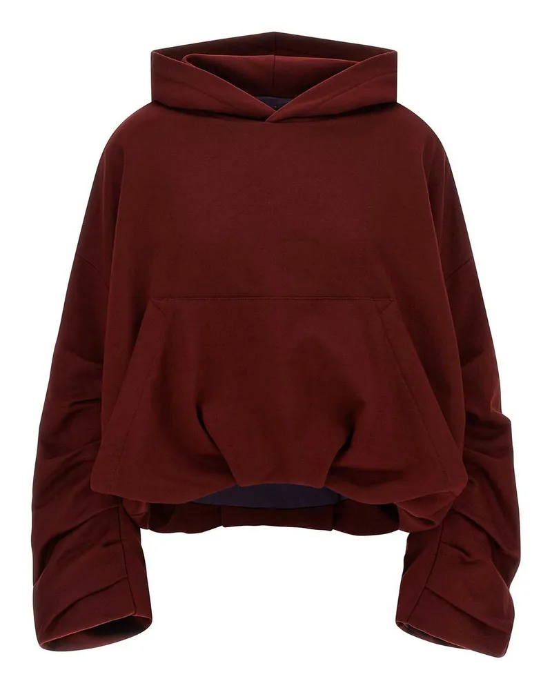Dries van Noten Sweatshirt - Dunkelrot Dunkelrot