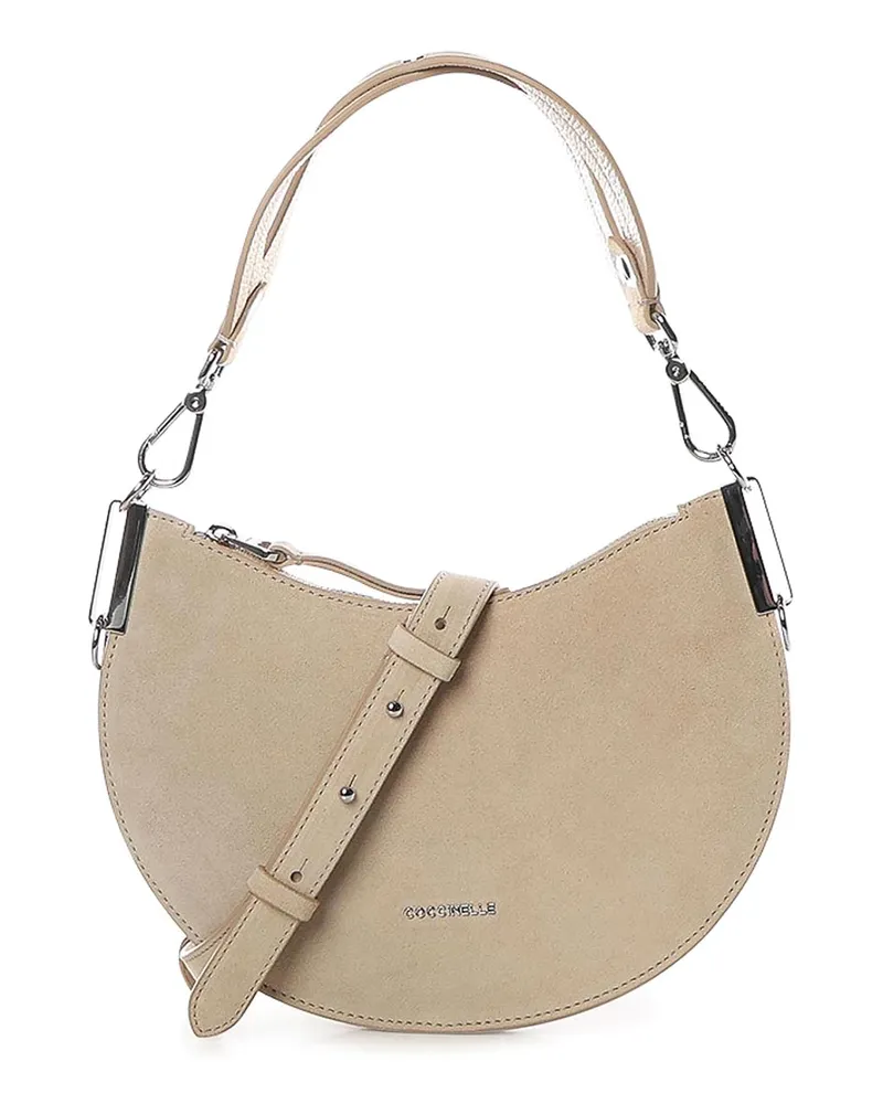 Coccinelle Schultertasche - Beige Beige