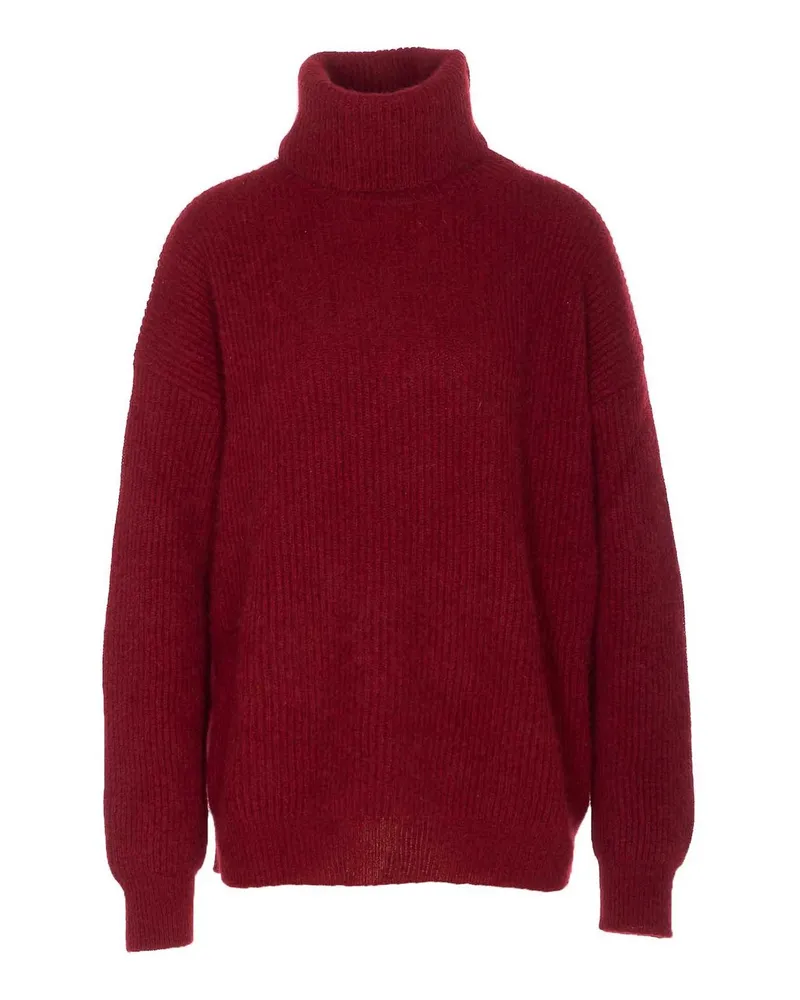Uma Wang Rollkragenpullover - Rot Rot