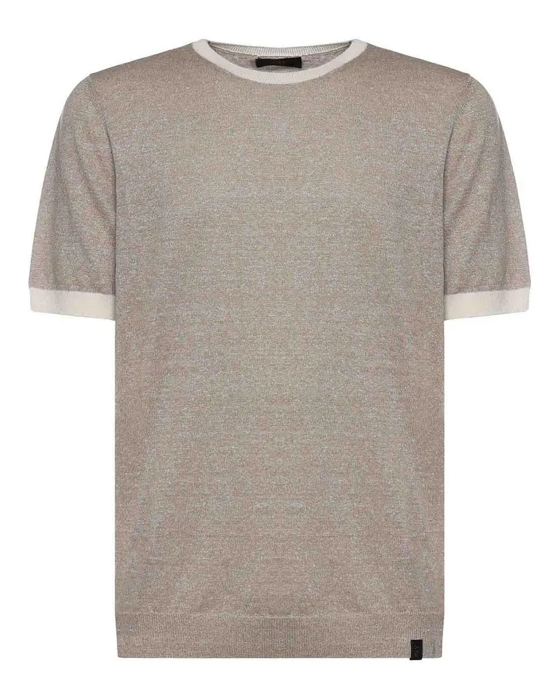 Fay T-Shirt - Weiß Weiß