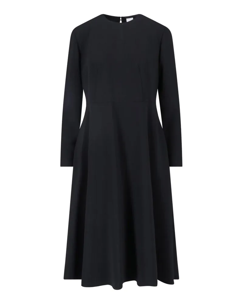 ASPESI Knielanges Kleid - Schwarz Schwarz