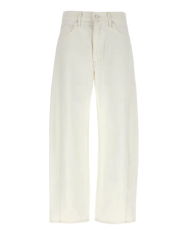 Mother Bootcut Jeans - Weiß Weiß
