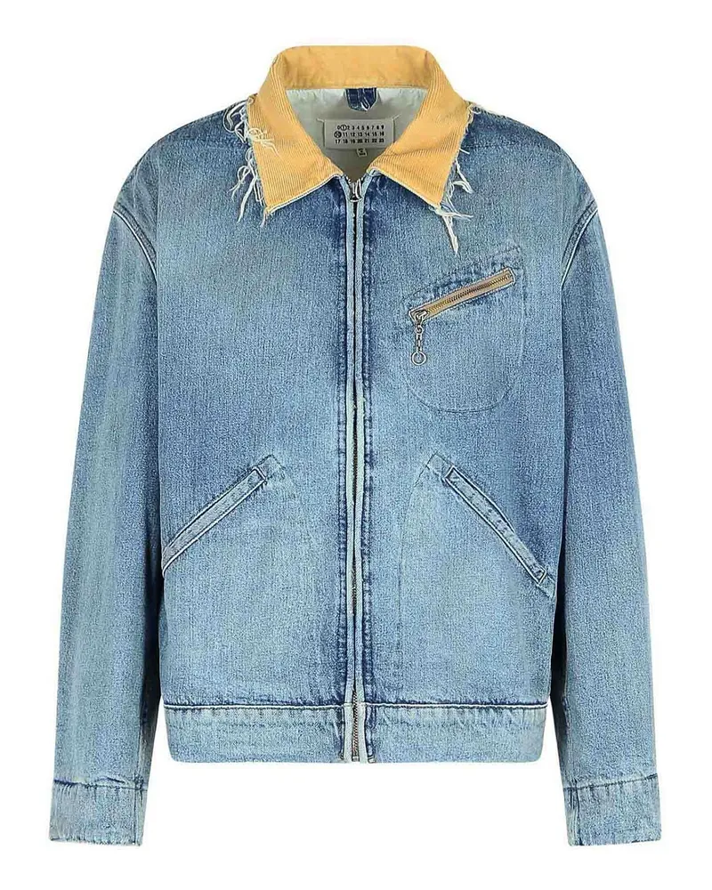 Maison Margiela Jeansjacke - Hellblau Hellblau