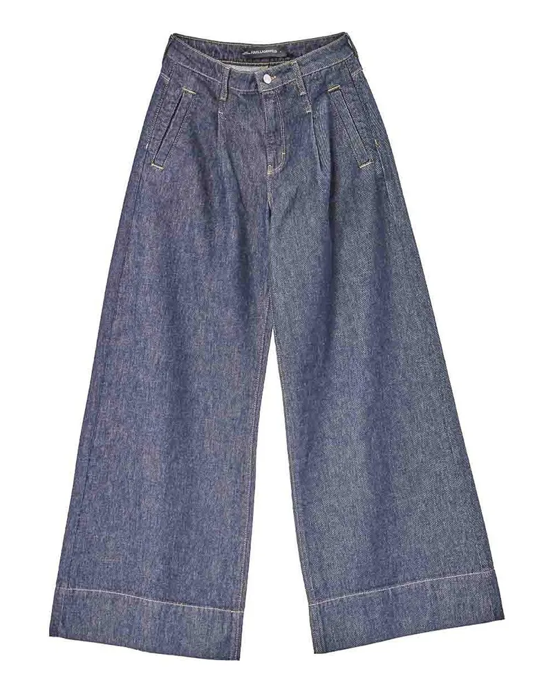 Karl Lagerfeld Straight Leg Jeans - Blau Blau