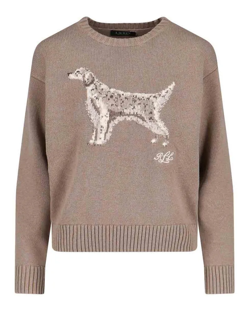 Ralph Lauren Rundhalspullover - Beige Beige
