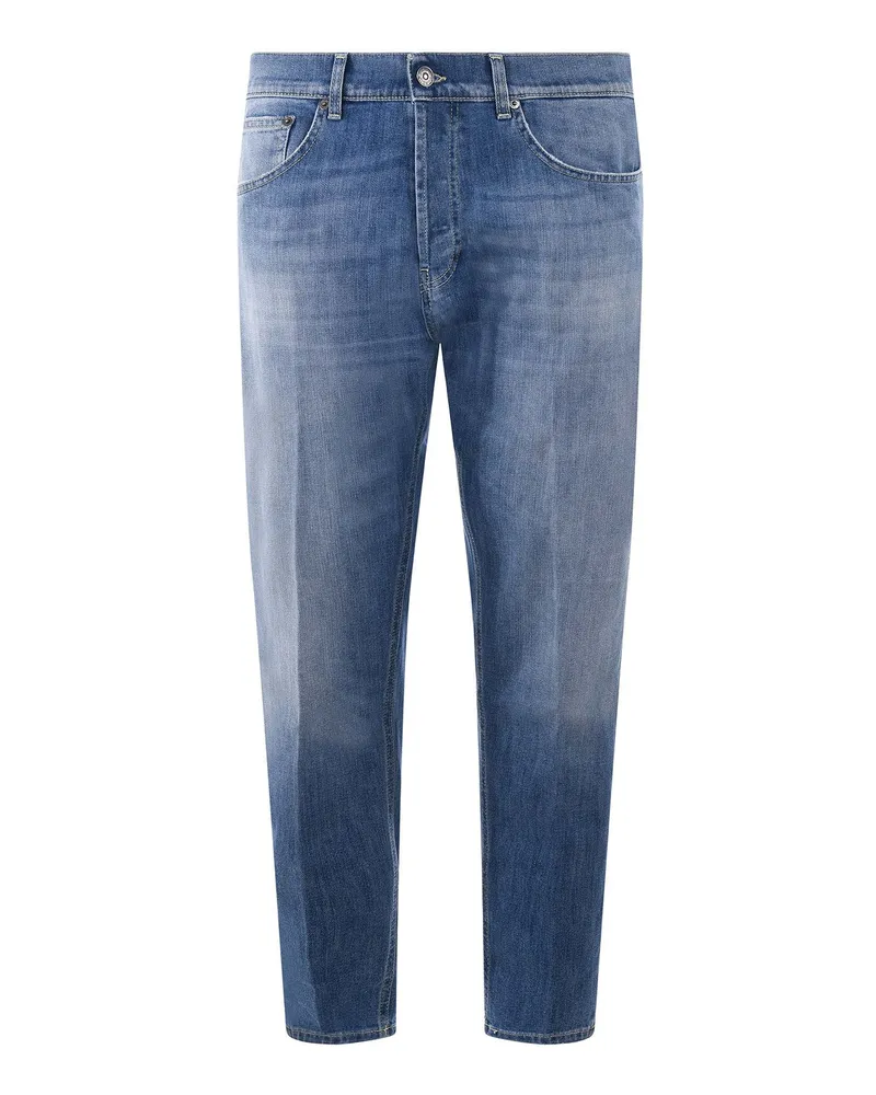 Dondup Straight Leg Jeans - Denim Denim